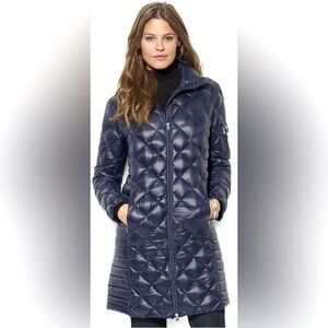 RALPH LAUREN Down-Filled Long Puffa Coat Jacket in Women’s Small